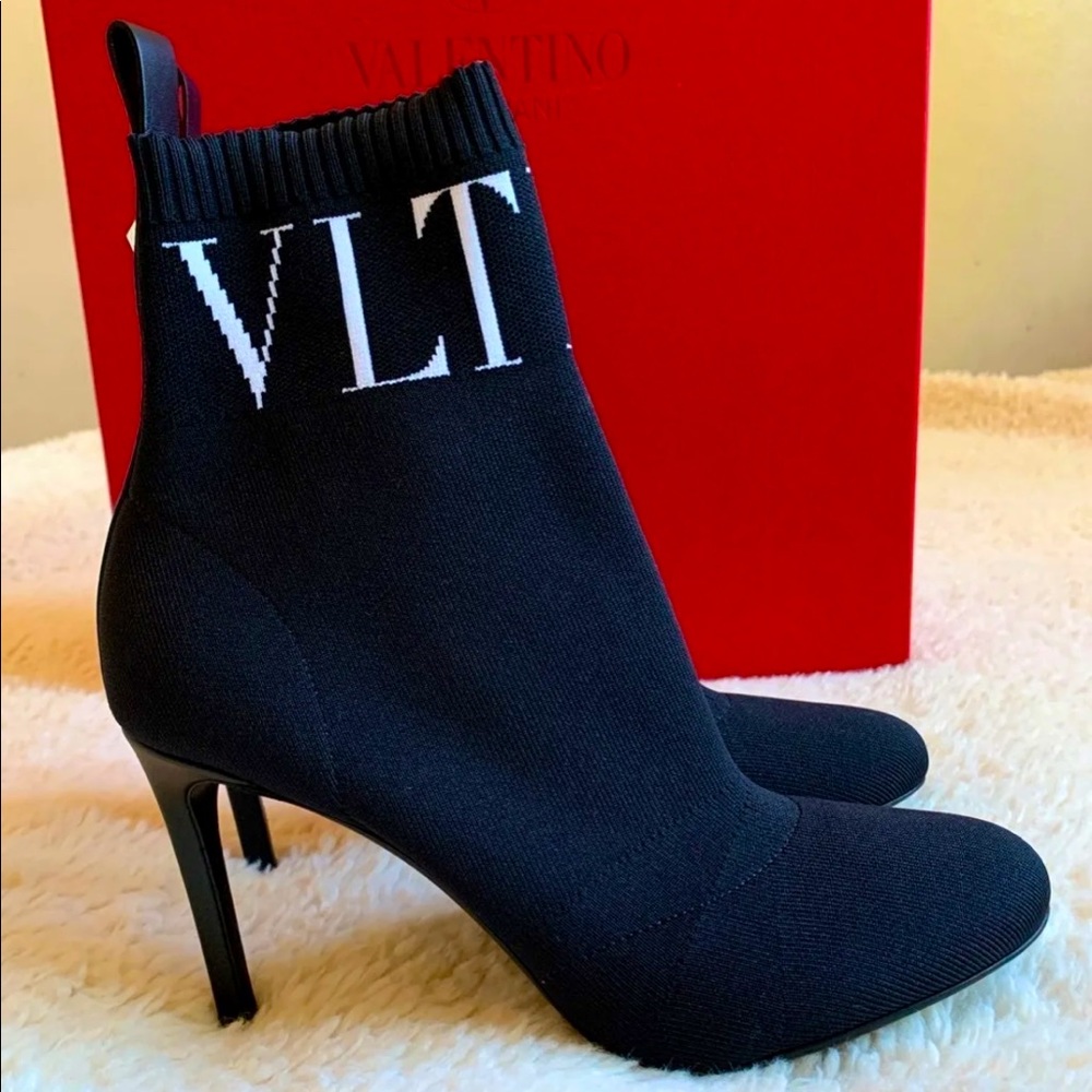 Valentino Gavarani VLTN sock-fit ankle boots